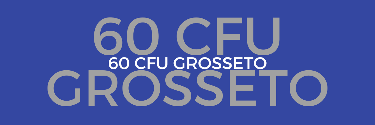 60 CFU GROSSETO 60CFU